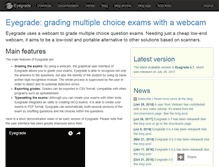 Tablet Screenshot of eyegrade.org